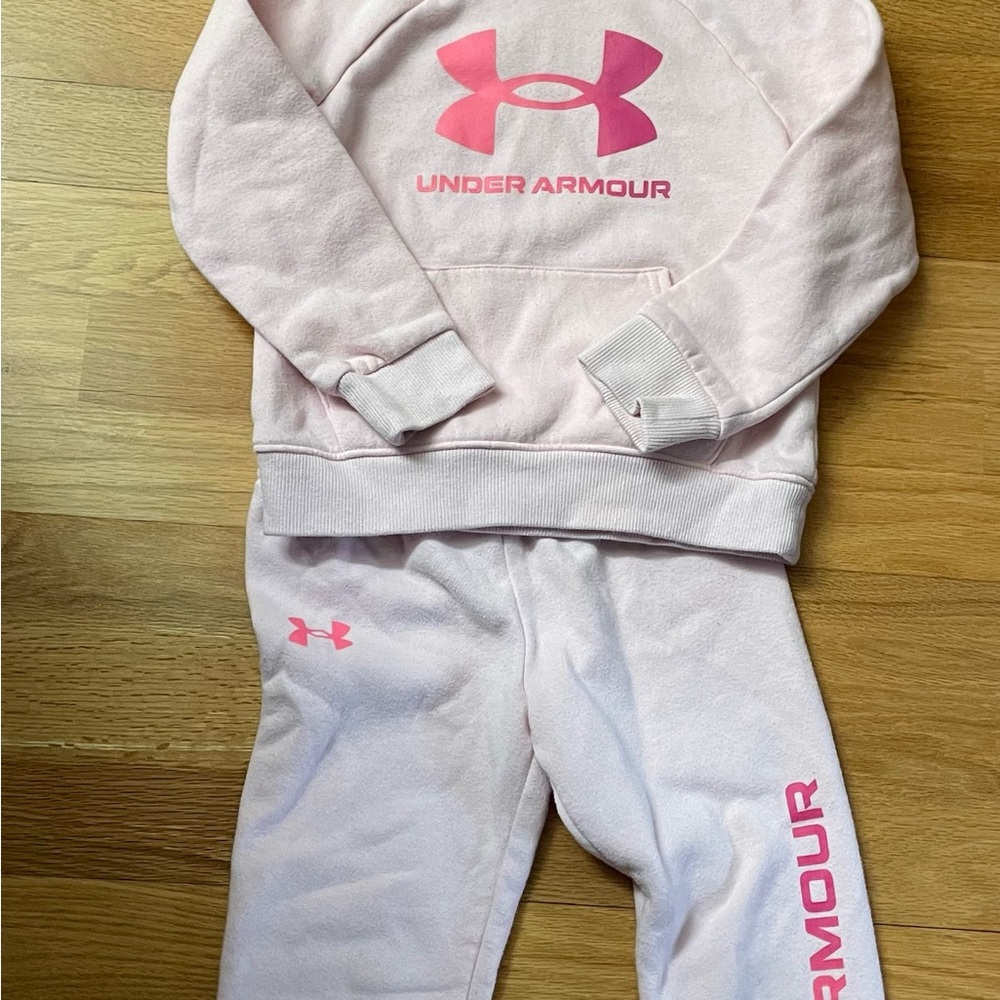 Under Armour Pink Joggers Relaxed Fit Sweatpants